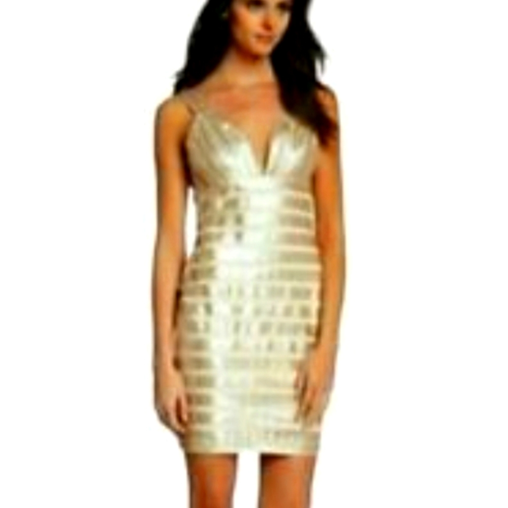 ALLEN SCHWARTZ PRIVE sequin dress